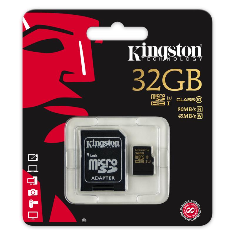 Kingston ORIGINAL Carte Mémoire Kingston Micro SD carte SDHC SDXC Class 10 256 Go 