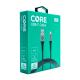 CORE 1.5M Braided Type-C Cable 2.1A Grey