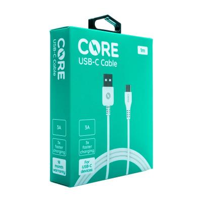 CORE 1M USB-C Cable 3A White