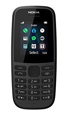 Nokia 105 - Dual SIM Black