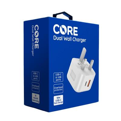 Dual Wall Charger USB-C & USB