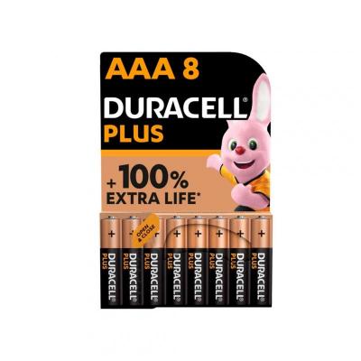 Duracell Plus 100-AAA Batteries 8 Pack