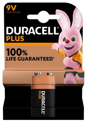 Duracell Plus 100 - 9V 1 Pack