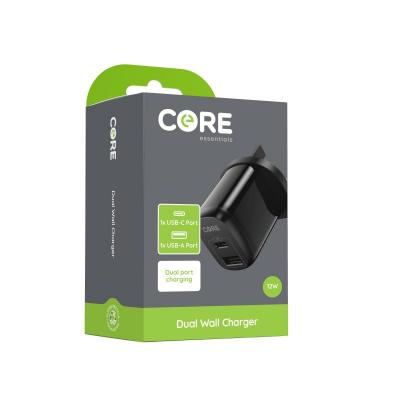 Core Dual Wall Charger 12W