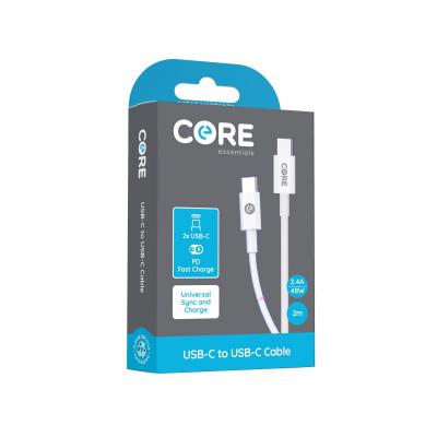 Core PD USB-C to USB-C Cable 2M 48W