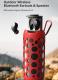 Outdoor Wireless Speaker with Earbuds Red