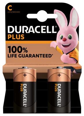 Duracell Plus C 2 Pack - 1 Unit