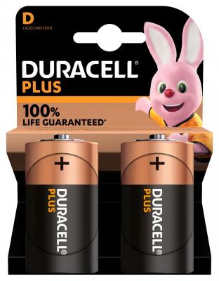 Duracell Plus D 2 Pack - 1 Unit