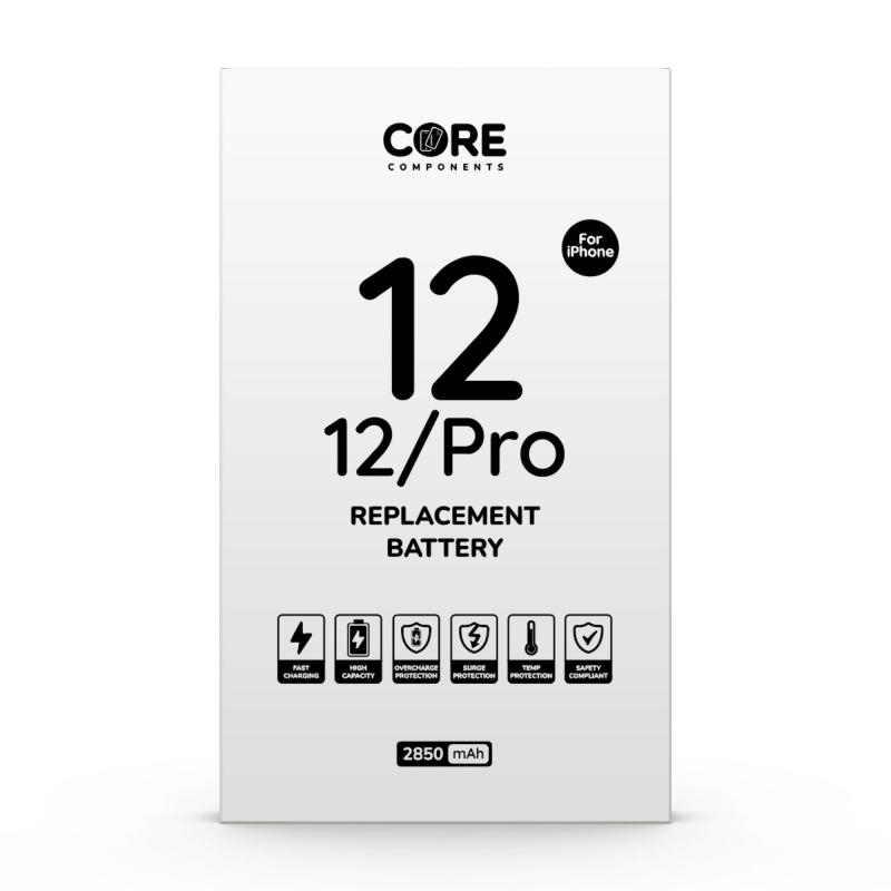 Core Premium iPhone 12/12 Pro Replacement Battery