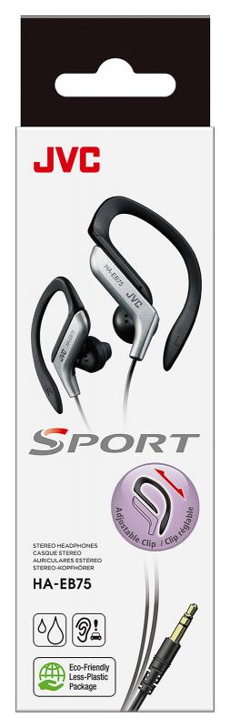 JVC Entry Wired Sports Silver HA-EB75-SN-U