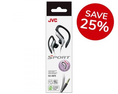 JVC Entry Wired Sports Silver HA-EB75-SN-U