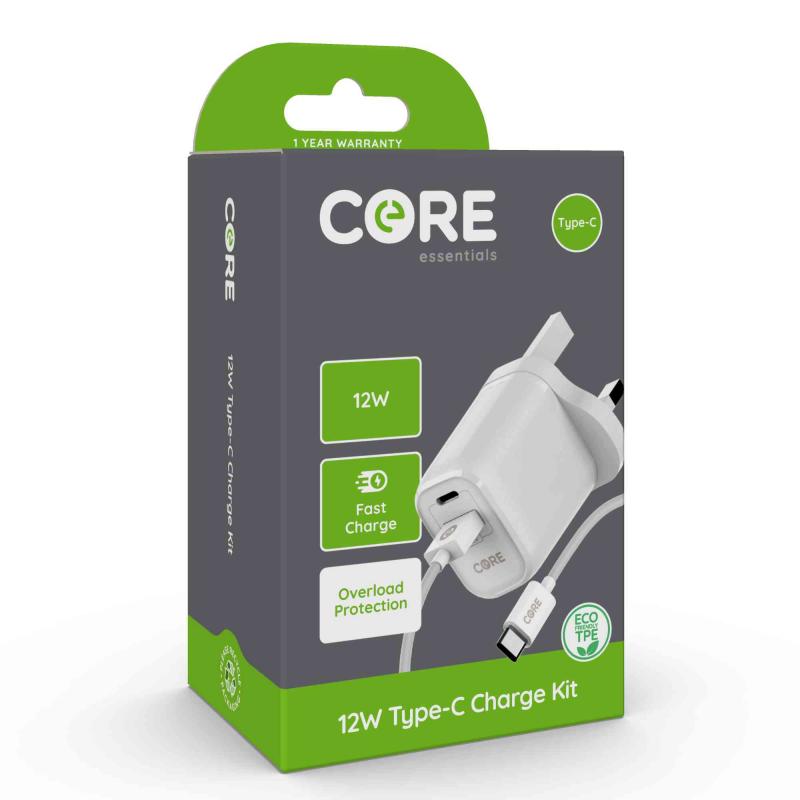 Core 12W Type-C Charge Kit