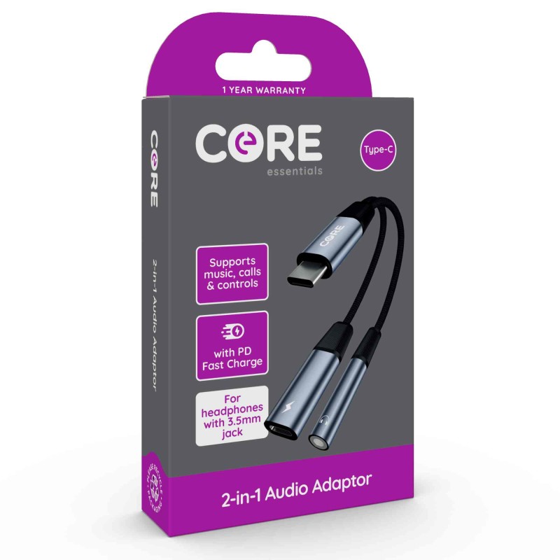 Core 2-in-1 Audio Adaptor