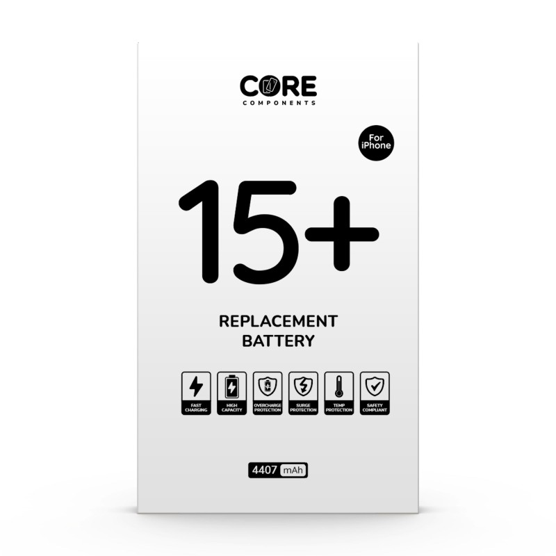 Core Premium iPhone 15 Plus Replacement Battery