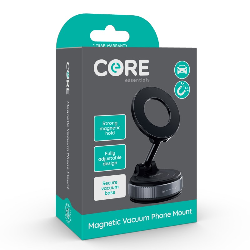 Core Magnetic Vacuum Phone Mount